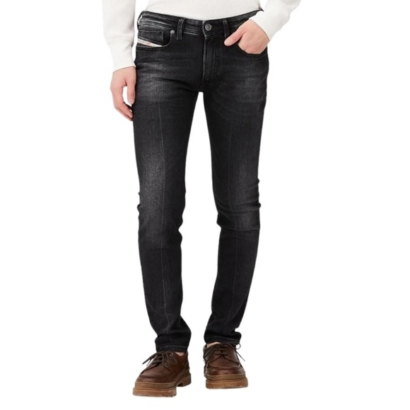 Diesel Industry Sleenker Men’s  Skinny Jeans Black sz 29/30 - Picture 1 of 12